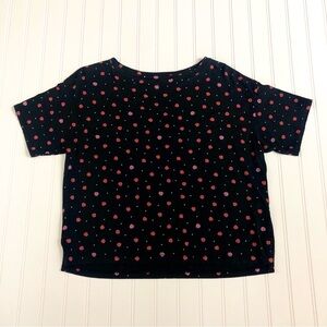 Uniqlo UT Disney Black and Red Snow White Poison Apple Tee Shirt